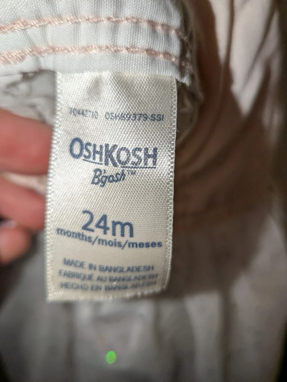 OshKosh B'gosh Pale Pink Baby Dress